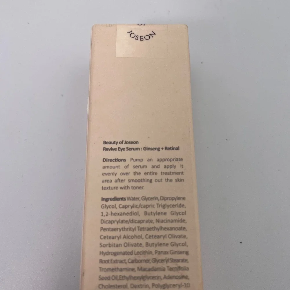 Beauty of Joseon Ginseng Cleansing Oil and Revive Eye Serum‎ Retinal Sealed NIB